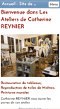 Mobile Screenshot of catherine-reynier.com